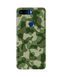 Army Camouflage Mobile Back Case for Gionee S11 Lite  (Design - 106)