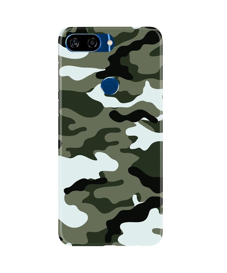 Army Camouflage Case for Gionee S11 Lite(Design - 108)