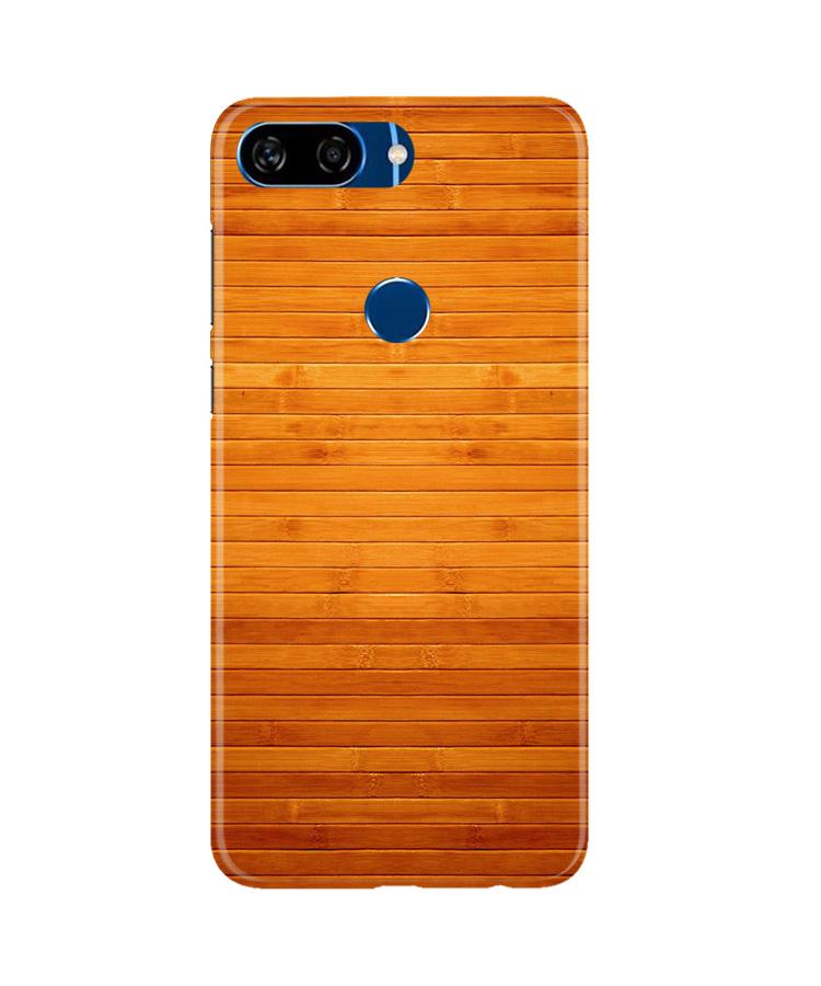 Wooden Look Case for Gionee S11 Lite(Design - 111)