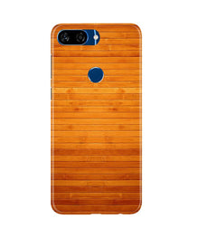 Wooden Look Mobile Back Case for Gionee S11 Lite  (Design - 111)