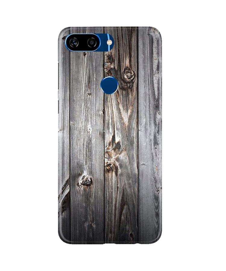 Wooden Look Case for Gionee S11 Lite(Design - 114)