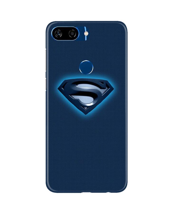 Superman Superhero Case for Gionee S11 Lite(Design - 117)