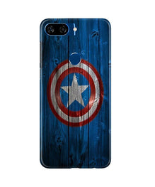 Captain America Superhero Mobile Back Case for Gionee S11 Lite  (Design - 118)