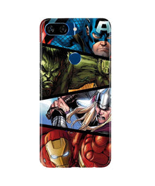 Avengers Superhero Mobile Back Case for Gionee S11 Lite  (Design - 124)