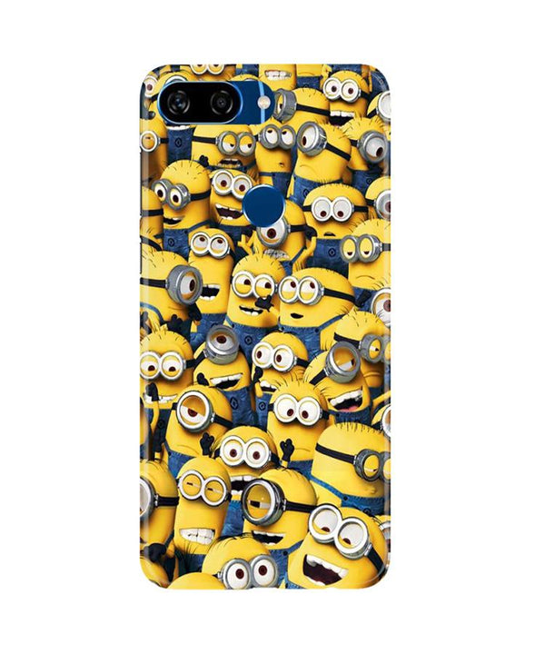 Minions Case for Gionee S11 Lite  (Design - 126)