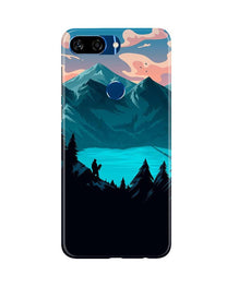 Mountains Mobile Back Case for Gionee S11 Lite (Design - 186)