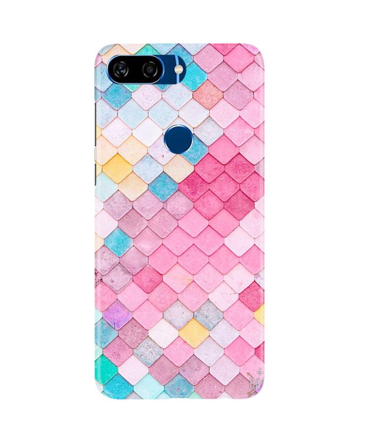 Pink Pattern Case for Gionee S11 Lite (Design No. 215)