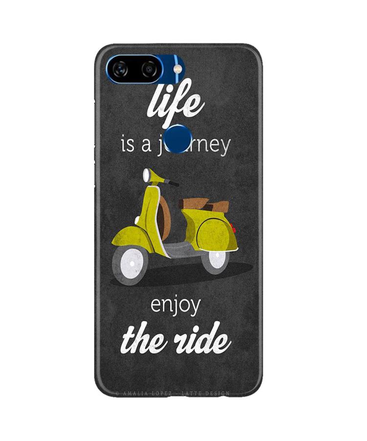 Life is a Journey Case for Gionee S11 Lite (Design No. 261)