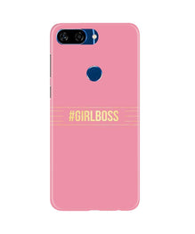 Girl Boss Pink Mobile Back Case for Gionee S11 Lite (Design - 263)