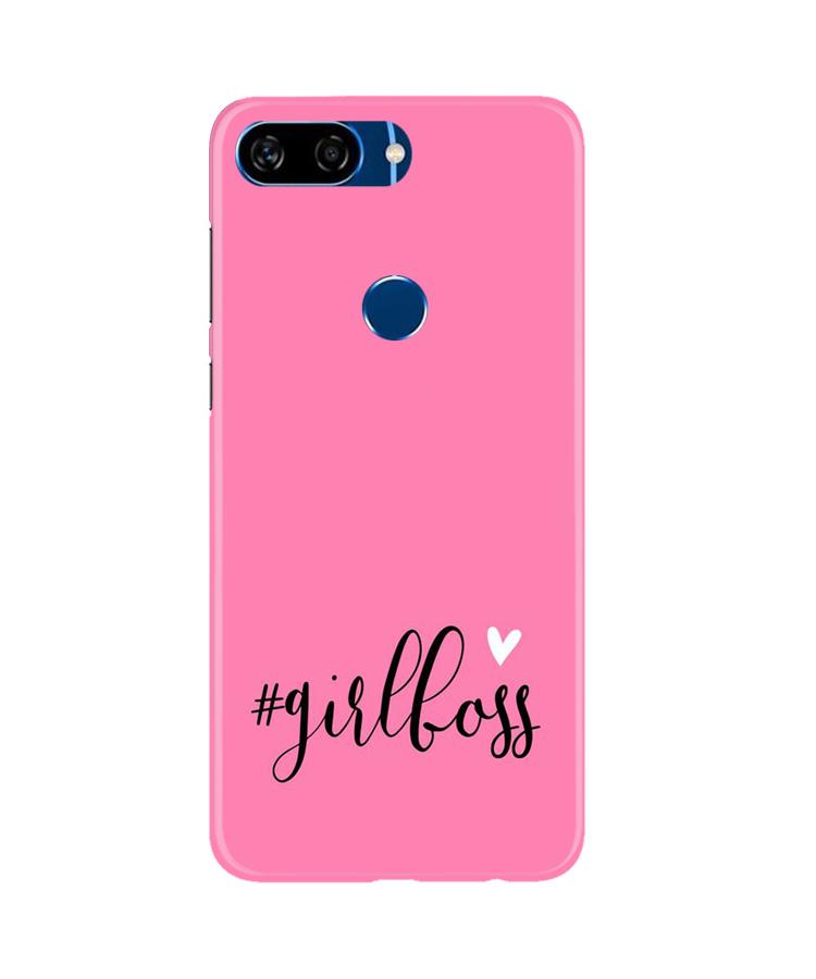 Girl Boss Pink Case for Gionee S11 Lite (Design No. 269)