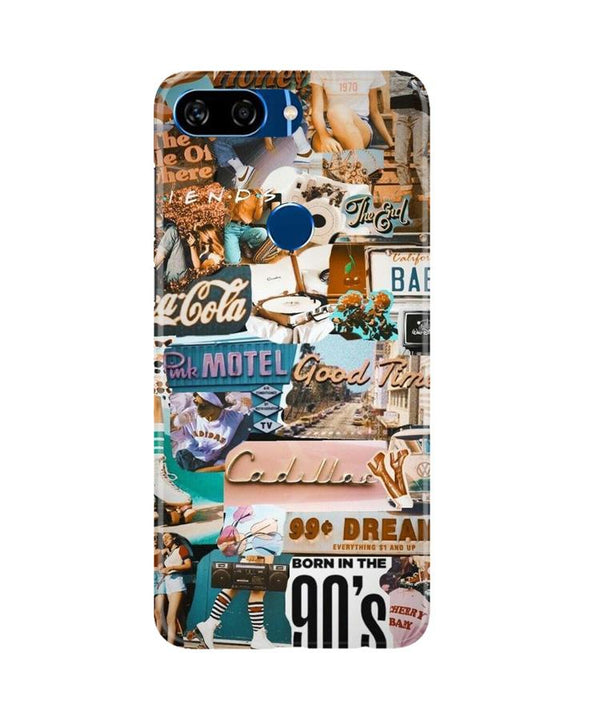 Vintage Design Case for Gionee S11 Lite (Design No. 284)