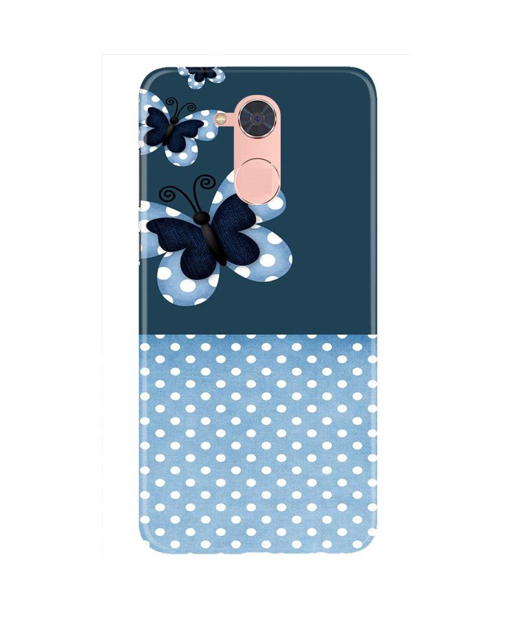 White dots Butterfly Case for Gionee S6 Pro