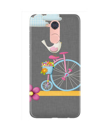 Sparron with cycle Mobile Back Case for Gionee S6 Pro (Design - 34)