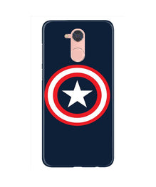 Captain America Mobile Back Case for Gionee S6 Pro (Design - 42)