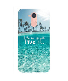 Life is short live it Mobile Back Case for Gionee S6 Pro (Design - 45)