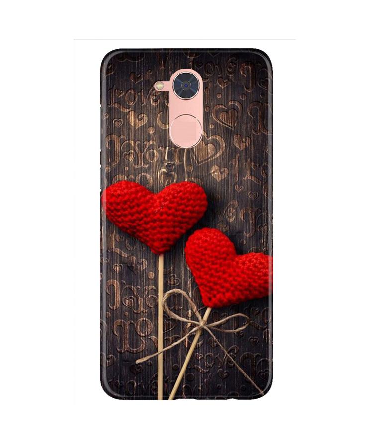 Red Hearts Case for Gionee S6 Pro