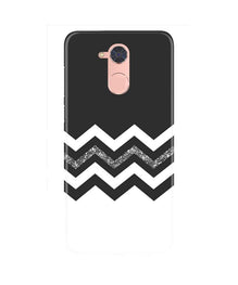 Black white Pattern2Mobile Back Case for Gionee S6 Pro (Design - 83)