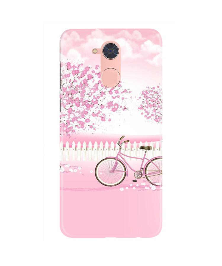 Pink Flowers Cycle Case for Gionee S6 Pro(Design - 102)