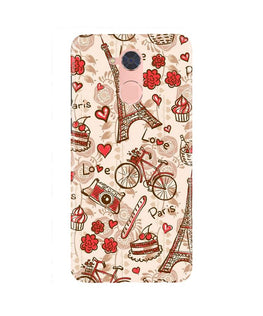 Love Paris Case for Gionee S6 Pro(Design - 103)