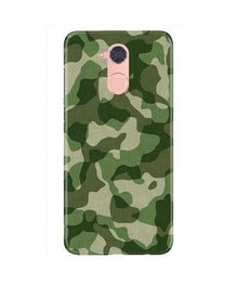 Army Camouflage Mobile Back Case for Gionee S6 Pro  (Design - 106)