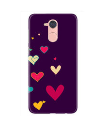 Purple Background Mobile Back Case for Gionee S6 Pro  (Design - 107)