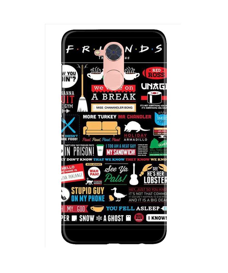Friends Case for Gionee S6 Pro  (Design - 145)