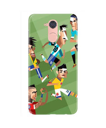 Football Mobile Back Case for Gionee S6 Pro  (Design - 166)
