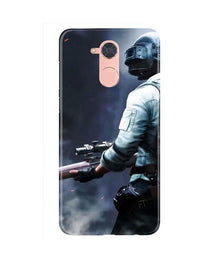 Pubg Mobile Back Case for Gionee S6 Pro  (Design - 179)