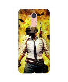 Pubg Mobile Back Case for Gionee S6 Pro  (Design - 180)