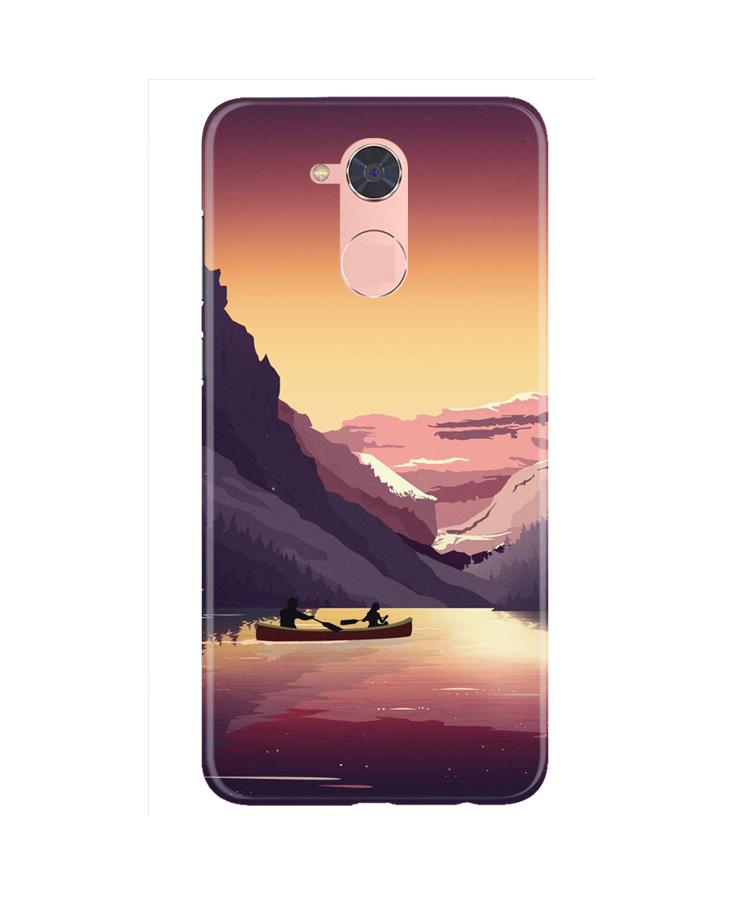 Mountains Boat Case for Gionee S6 Pro (Design - 181)