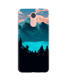 Mountains Mobile Back Case for Gionee S6 Pro (Design - 186)