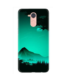 Moon Mountain Mobile Back Case for Gionee S6 Pro (Design - 204)