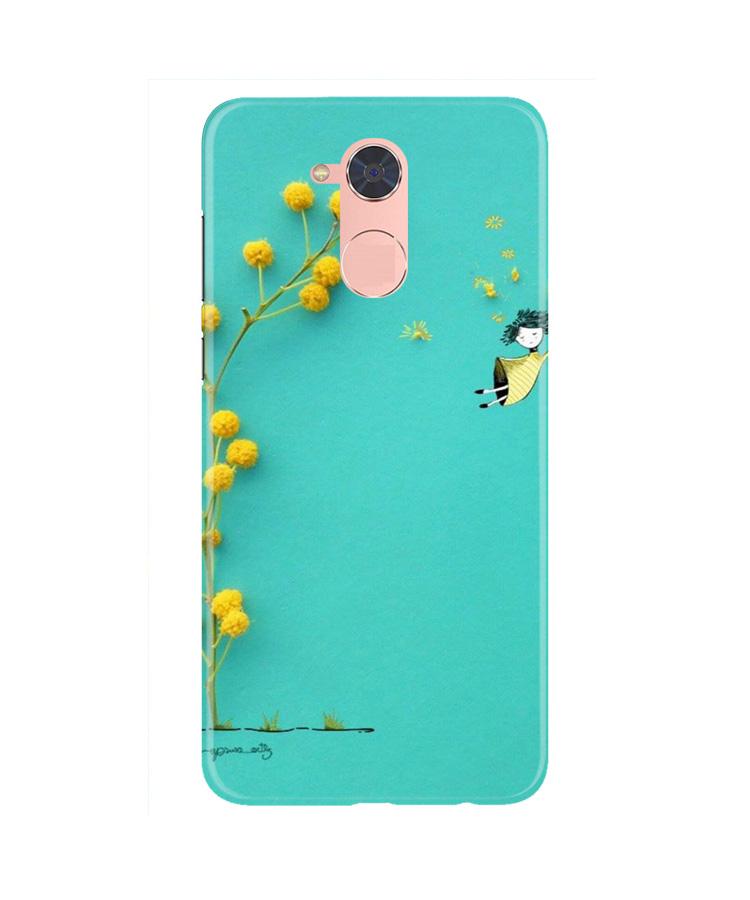 Flowers Girl Case for Gionee S6 Pro (Design No. 216)