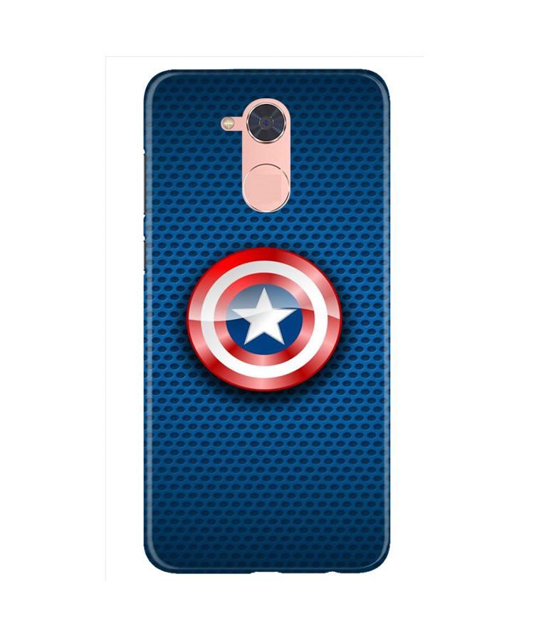 Captain America Shield Case for Gionee S6 Pro (Design No. 253)