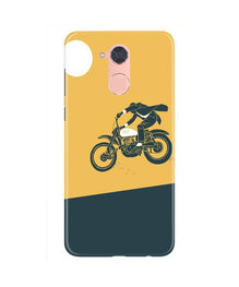Bike Lovers Mobile Back Case for Gionee S6 Pro (Design - 256)