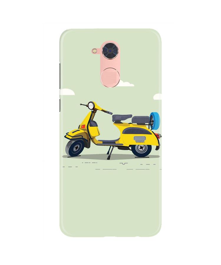 Vintage Scooter Case for Gionee S6 Pro (Design No. 260)