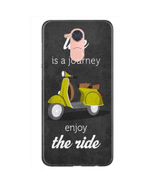 Life is a Journey Mobile Back Case for Gionee S6 Pro (Design - 261)