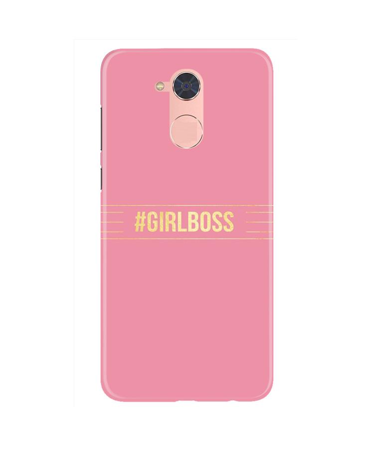 Girl Boss Pink Case for Gionee S6 Pro (Design No. 263)