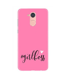 Girl Boss Pink Mobile Back Case for Gionee S6 Pro (Design - 269)