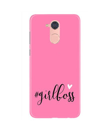 Girl Boss Pink Mobile Back Case for Gionee S6 Pro (Design - 269)
