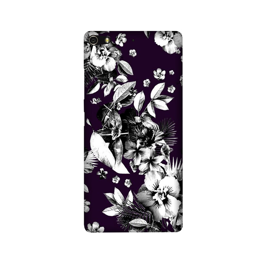 white flowers Case for Gionee Elifi S7