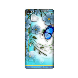 Blue Butterfly Case for Gionee Elifi S7