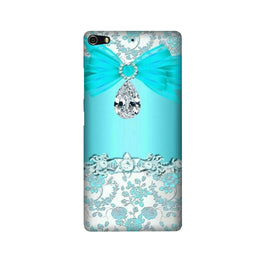 Shinny Blue Background Case for Gionee Elifi S7