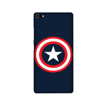 Captain America Mobile Back Case for Gionee Elifi S7 (Design - 42)