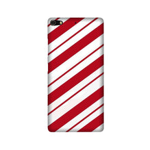 Red White Mobile Back Case for Gionee Elifi S7 (Design - 44)