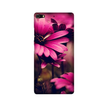 Purple Daisy Mobile Back Case for Gionee Elifi S7 (Design - 65)
