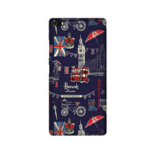 Love London Mobile Back Case for Gionee Elifi S7 (Design - 75)