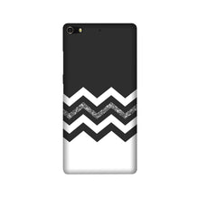 Black white Pattern2Mobile Back Case for Gionee Elifi S7 (Design - 83)