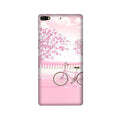 Pink Flowers Cycle Case for Gionee Elifi S7  (Design - 102)