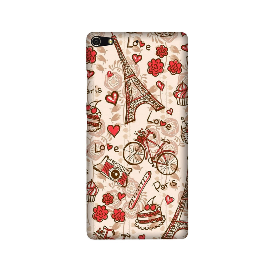 Love Paris Case for Gionee Elifi S7  (Design - 103)
